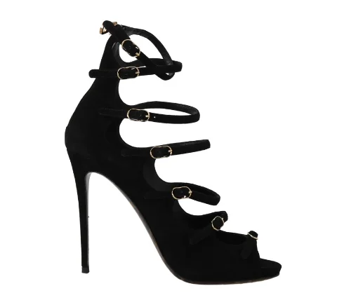 Black Suede Dolce & Gabbana Heels