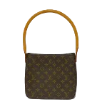 Brown Canvas Louis Vuitton Shoulder Bags