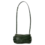 Green Metal Paco Rabanne Shoulder Bag