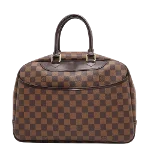 Brown Canvas Louis Vuitton Deauville 