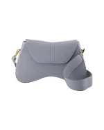 Grey Leather Elleme Shoulder Bag