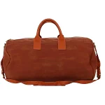 Orange Canvas Prada Travel Bag