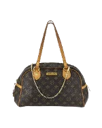 Brown Canvas Louis Vuitton Montorgueil