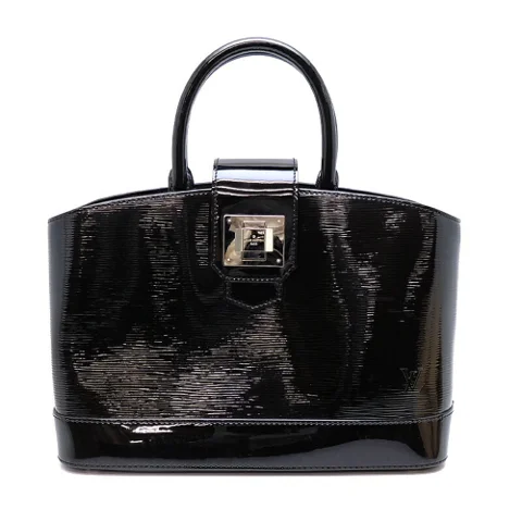 Black Leather Louis Vuitton Mirabeau
