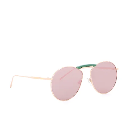 Pink Metal Fendi Sunglasses