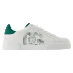 White Leather Dolce & Gabbana Sneakers