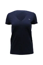 Navy Cotton Lacoste Tops