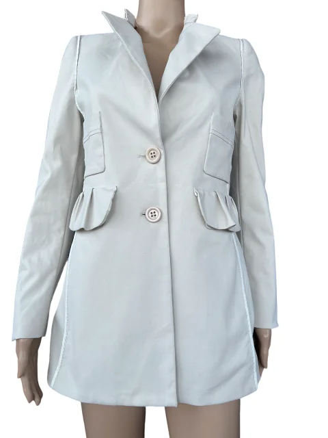 Grey Cotton Dorothee Schumacher Coat