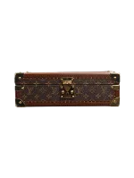 Brown Canvas Louis Vuitton Case