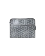 Grey Fabric Goyard Handbag