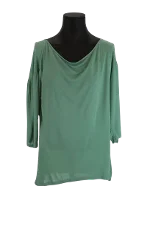 Green Cotton Dries Van Noten Top