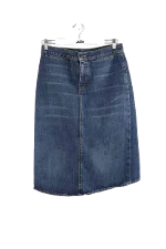 Blue Cotton Levi's Skirt