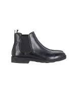 Black Leather Ralph Lauren Boots
