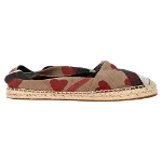 Brown Canvas Burberry Espadrilles