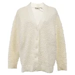 White Wool Fendi Cardigan