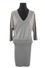 Grey Cotton James Perse Dress