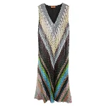 Multicolor Fabric Missoni Dress