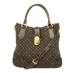 Brown Fabric Louis Vuitton Tote 