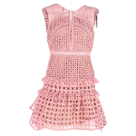 Pink Cotton Self Portrait Dress