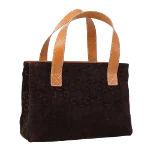 Brown Suede Celine Handbag