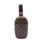 Brown Canvas Louis Vuitton Pochette Gange