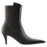 Black Leather Alexander McQueen Boots