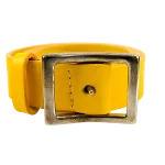 Yellow Leather Dsquared2 Belt