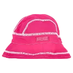 Pink Fabric Jacquemus Hat