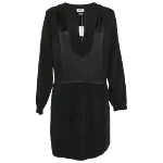 Black Satin Zadig & Voltaire Dress