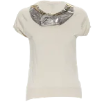 Beige Silk Louis Vuitton Top