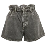 Black Denim Miu Miu Shorts