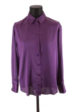 Purple Polyester Gerard Darel Shirt