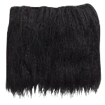 Black Faux Fur Yves Saint Laurent Skirt