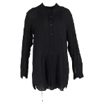 Black Cotton Ann Demeulemeester Shirt