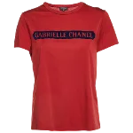 Red Cotton Chanel Top