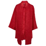 Red Fabric Dolce & Gabbana Coat