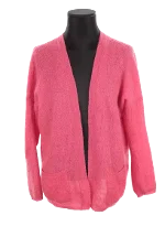 Pink Wool Des petits hauts Cardigan