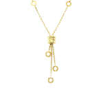 Gold Metal Bvlgari Necklace