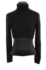 Black Wool Jean Paul Gaultier Sweater