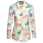 Multicolor Silk Gucci Shirt