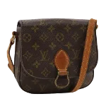 Brown Canvas Louis Vuitton Saint Cloud