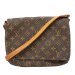 Brown Canvas Louis Vuitton Musette Tango