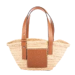 Beige Canvas Loewe Tote