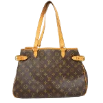 Brown Fabric Louis Vuitton Batignolles