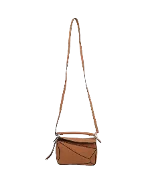 Brown Leather Loewe Shoulder Bag