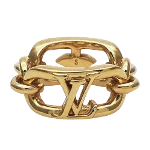 Gold Metal Louis Vuitton Ring