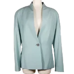 Blue Fabric Salvatore Ferragamo Jacket