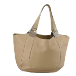 Beige Leather Salvatore Ferragamo Tote