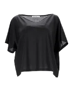 Black Cotton Acne Studios Top