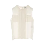 White Canvas Chanel Top